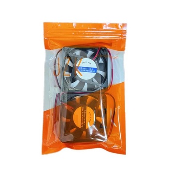 JZK 2 kusy 60x60x15 mm 2-pinový DC 12 V mini ventilátor, tichý, bezkefový, 6 cm, DC ventilátor,
