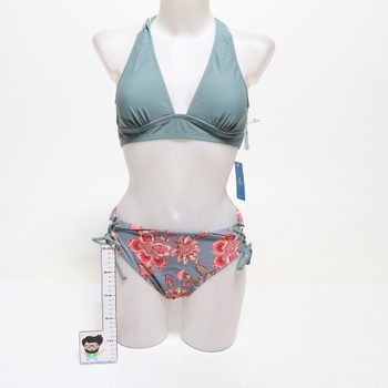 Dámske dvojdielne plavky Cupshe Bikiny, olivovo zelené