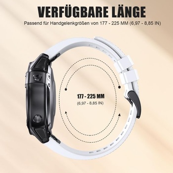 Quickfit 22mm remienok pre Garmin Fenix ​​5/5 Plus/6/6 Pro/7/7 Pro, Quickfit 22mm remienok pre