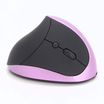 Ergonomická myš, bezdrátová 2,4G vysoce přesná dobíjecí ergonomická vertikální myš, nastavitelné