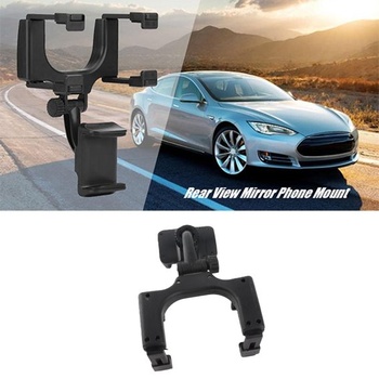 Držák na zpětné zrcátko do auta pro telefony, GPS, držák na mobilní telefon, univerzální držák,