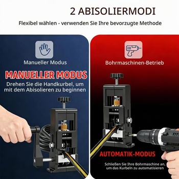 Odizolovací stroj pre káble s priemerom 1-25 mm, odizolovacie kliešte s nastaviteľnými čepeľami pre