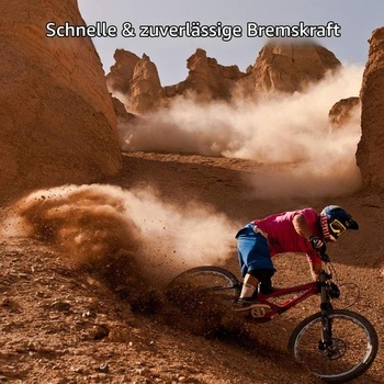 2 páry brzdových destiček pro kotoučové brzdy jízdních kol vhodné pro Shimano Deore XT XTR SLX