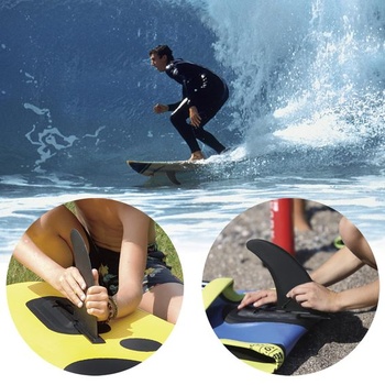 Odlučovač vody na surfové plutvy JEEZAO, odnímateľný univerzálny pre surfové dosky, longboardy a
