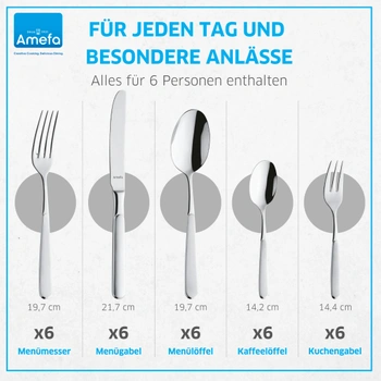 Súprava jedálenských príborov Amefa 131503AG30D02