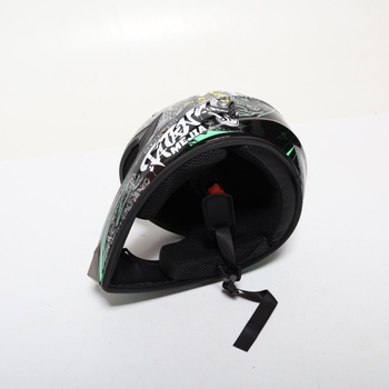 Prilba Uigjiog čierno-zelená veľ. 52-59 cm