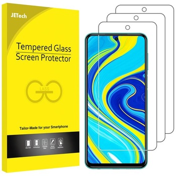 Ochranná fólia JETech pre Redmi Note 9S/9 Pro, balenie po 3 ks