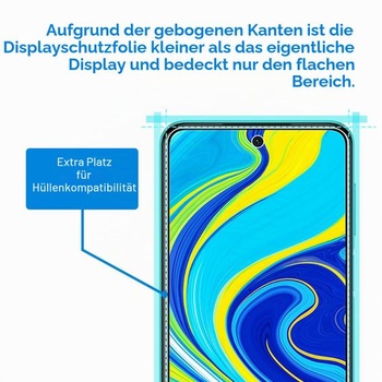 Ochranná fólia JETech pre Redmi Note 9S/9 Pro, balenie po 3 ks