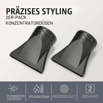 Profesionálna kadernícka tryska, široký dizajn, užitočný dizajn, stylingové nástroje, príslušenstvo