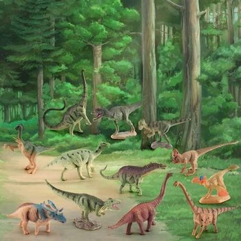 12dielna sada figúrok dinosaurov, realistické dekorácie s dinosaurami, vzdelávacie hračky pre deti, darčeky