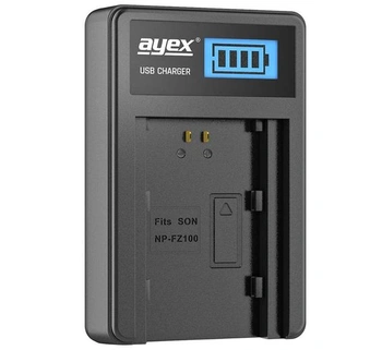 Nabíjačka Ayex USB kompatibilná s batériami Sony NP-FZ100,…