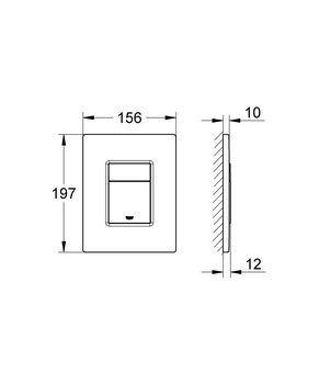 Krycia doska Grohe 38966SH0