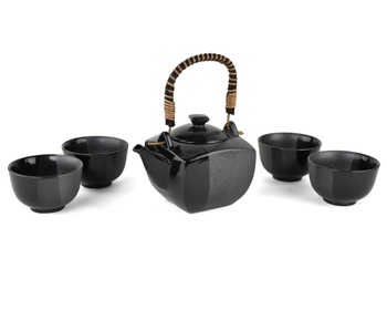 Porcelánová súprava Japan Tea Burakkugurafaito 5ks - II. akosť