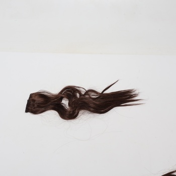 FESHFEN Clip in Extensions, 4ks 50 cm Celohlavové predlžovanie vlasov so sponkami Syntetické vlnité