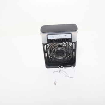 Přenosný ventilátor klimatizace, 4 v 1 osobní mini chladicí ventilátor s vodní mlhou, 3 rychlosti