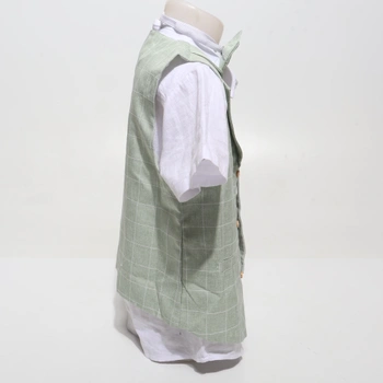 LOLANTA Detská 4dielna slávnostná sada, elegantný letný kostým pre chlapcov s vestou, nohavicami,