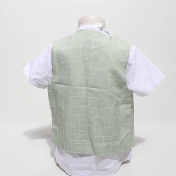 LOLANTA Detská 4dielna slávnostná sada, elegantný letný kostým pre chlapcov s vestou, nohavicami,
