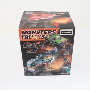 Diaľkovo ovládaný monster truck, 2,4 GHz monster truck s rotáciou o 360 ° a vzpriamenou chôdzou, monster