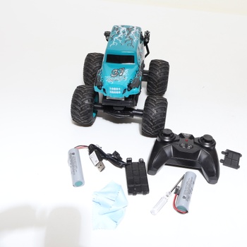 Diaľkovo ovládaný monster truck, 2,4 GHz monster truck s rotáciou o 360 ° a vzpriamenou chôdzou, monster