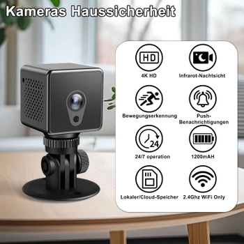Bezpečnostná kamera ESTABA mini 4K