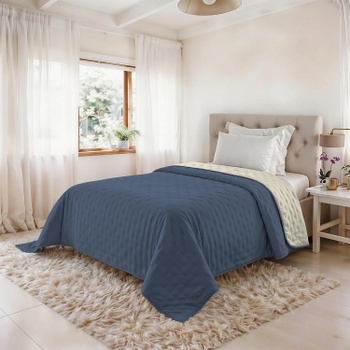 Prikrývka Italian Bed Linen B-Q-WS-1PM-03-BLUE