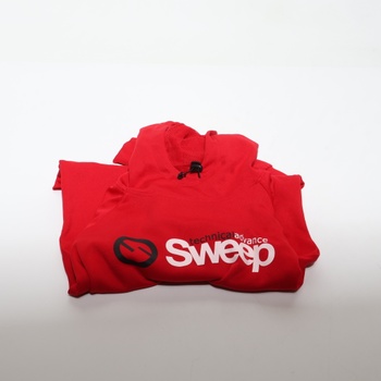 Dámska červená mikina veľ. L Sweep