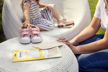 Bama Dry & Fresh Kids - Barefoot vložky do bot - Prodyšné letní vložky do bot - Účinné díky iontům