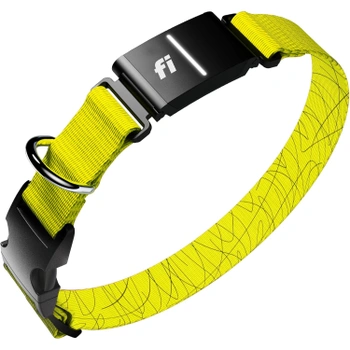 Obojok s GPS Fi FCB3 žltá