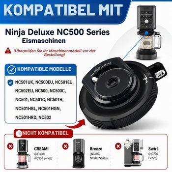 1 veko Ninja Creami, príslušenstvo pre výrobník zmrzliny Ninja, náhradné diely pre výrobník zmrzliny