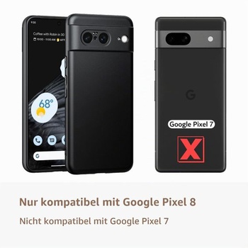 Puzdro TesRank pre Google Pixel 8, matný povrch, mäkké puzdro [ultra tenké] [odolné proti