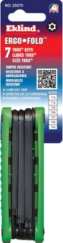 Sada torx klíčů EKLIND 25570