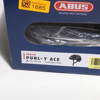 Cyklistická helma ABUS Purl-Y ACE s LED světlem – vhodná pro jízdu na elektrokolech a S-Pedelec –