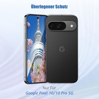 Ochranná fólia Carantee pre Google Pixel 10/10 Pre 5G, 2,5D, ultra číra, krištáľovo čistá, citlivá