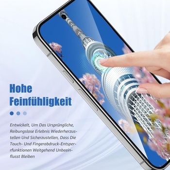 Ochranná fólie Carantee pro Google Pixel 10/10 Pro 5G, 2,5D, ultra čirá, křišťálově čistá, citlivá