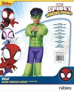 Oficiálny kostým Rubies Marvel Spider-Man a jeho úžasní priatelia Hulk pre batoľatá, detský maškarný