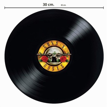 6 retro dekorácií z vinylových dosiek, nástenná dekorácia, párty dekorácie s roll music, na zdobenie