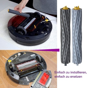Náhradní díly PELLYDA pro roboty Roomba, náhradní válečkové kartáče pro roboty Roomba 800 & 900 800