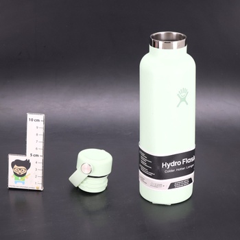 Hydro Flask – Štandardná fľaša s flexibilným viečkom 621 ml (21 oz) – Nerezová oceľ, nepriepustná,
