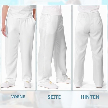 Unisex nohavice pre zdravotné sestry AUYAO, lekárske naťahovacie nohavice, tunika, pracovné nohavice,