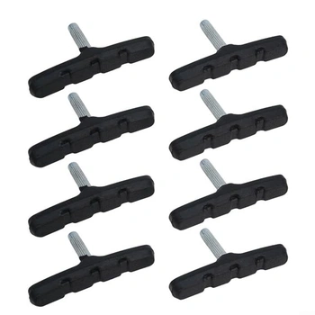Sada brzdových čelistí 55 mm pro brzdy V-brake, kompatibilní s běžnými modely jízdních kol (4 kusy)