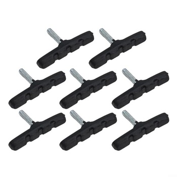 Sada brzdových čelistí 55 mm pro brzdy V-brake, kompatibilní s běžnými modely jízdních kol (4 kusy)