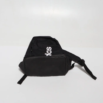 Adidas Unisex batoh Linear, čierna/čierna/biela, jedna veľkosť Jednoduchá veľkosť Čierna/čierna/biela