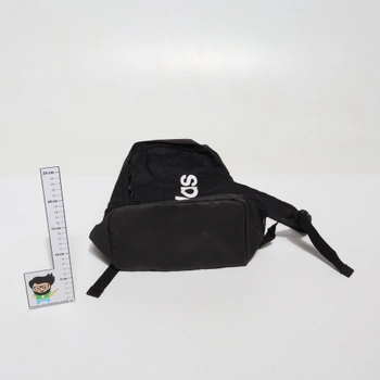 Adidas Unisex batoh Linear, čierna/čierna/biela, jedna veľkosť Jednoduchá veľkosť Čierna/čierna/biela
