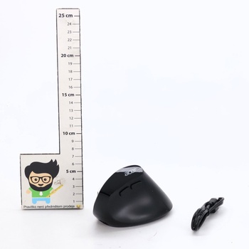 Bezdrôtová myš Acer Ergonomic, dobíjacia vertikálna myš 2,4 GHz s rozlíšením 3 DPI, 6 tlačidiel,