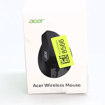Bezdrôtová myš Acer Ergonomic, dobíjacia vertikálna myš 2,4 GHz s rozlíšením 3 DPI, 6 tlačidiel,