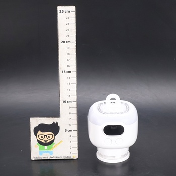 Stropní ventilátor TUIBEIDAMAI 8000mAh, bílá