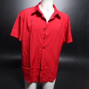 Pánská červená košile - Vel. XL