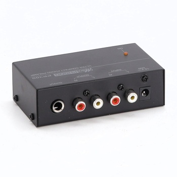 Gramofónový predzosilňovač phono, predzosilňovač pre gramofóny, phono predzosilňovač s MM snímacími