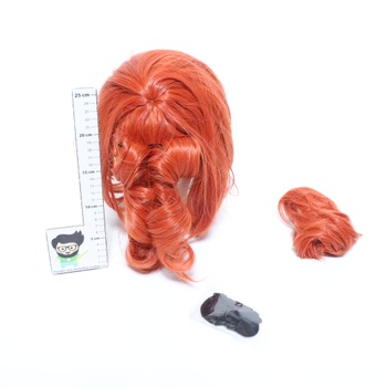 Dámská paruka 50. let | FVCENT Wilma Flintstone Halloween kostým pro ženy, The Flintstones, 60.