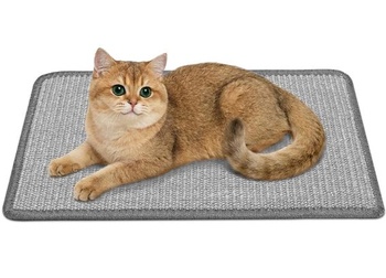 Škrabacia podložka Gimars Sisal pre mačky 50x30cm, ochrana proti poškriabaniu na pohovku a stenu,